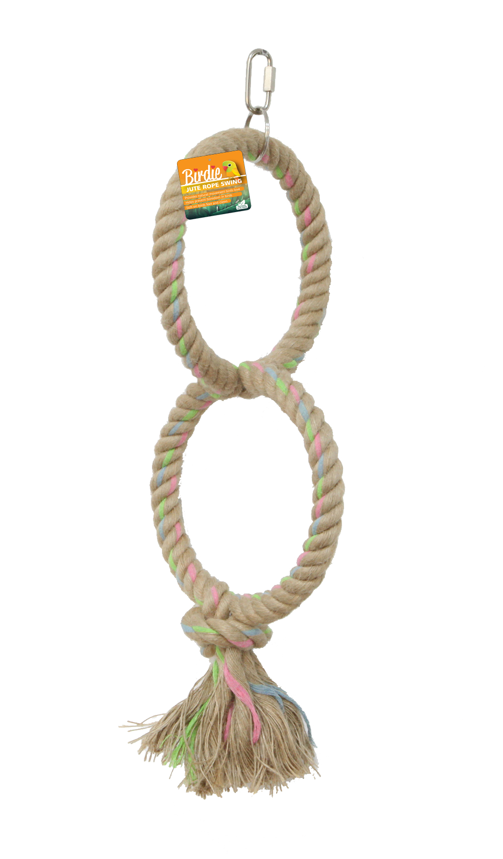 Birdie - Jute Double Ring (16cm)