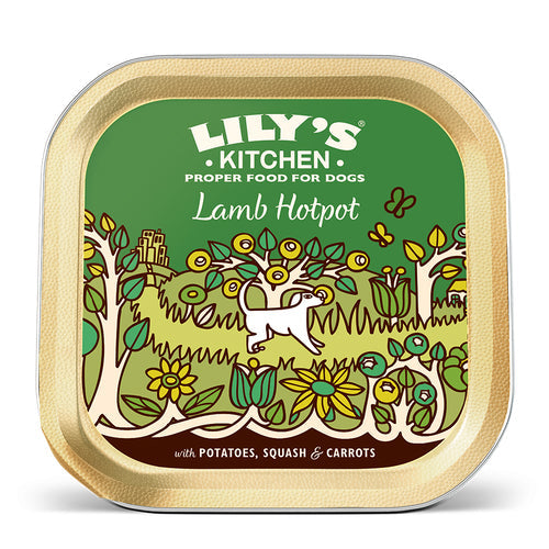 Lily's Kitchen Wet Dog Food Tray - Lamb Hotpot - 150g