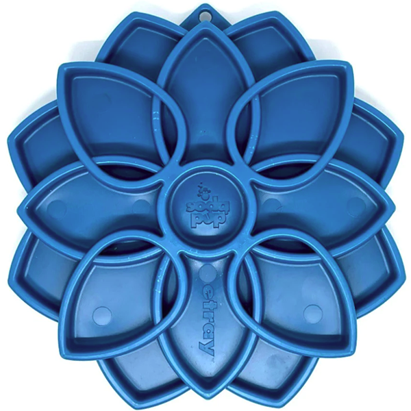 eTray Enrichment Tray Slow Feeder for Dogs Blue Mandala