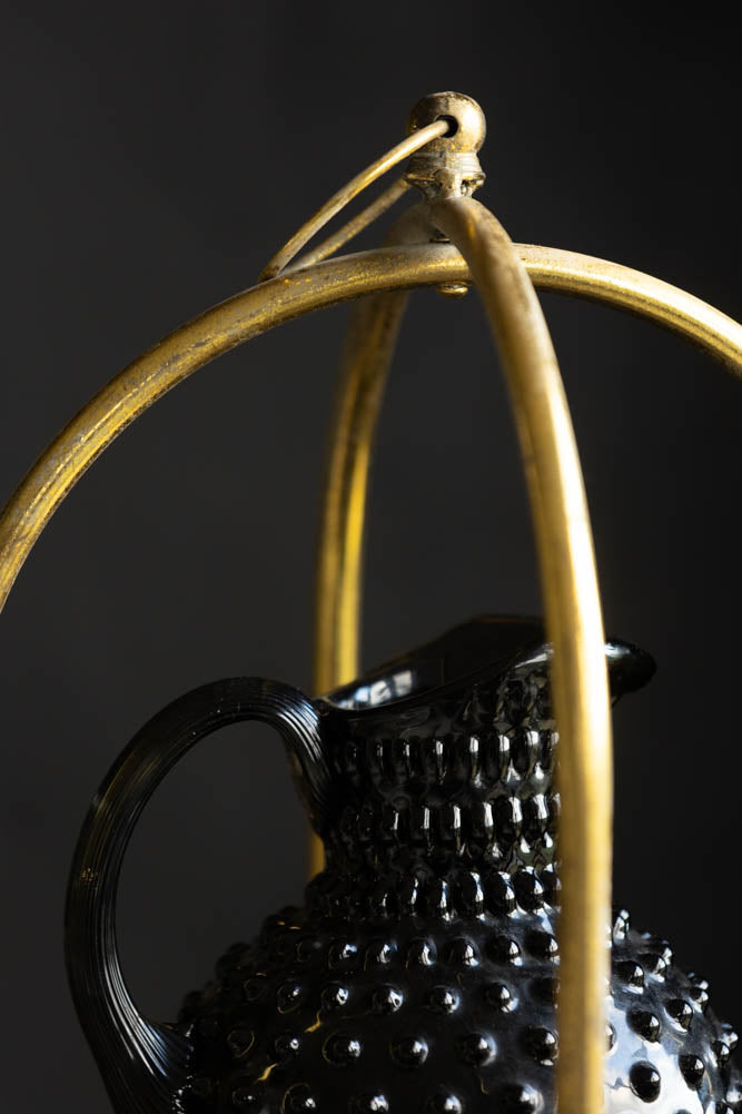Ornate Gold Tall Tray Shelves
